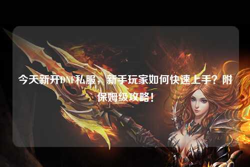今天新開DNF私服，新手玩家如何快速上手？附保姆級(jí)攻略！