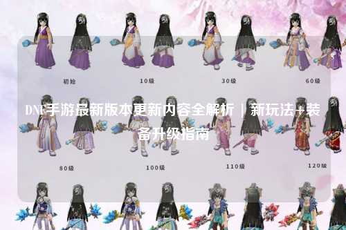DNF手游最新版本更新內容全解析 | 新玩法+裝備升級指南