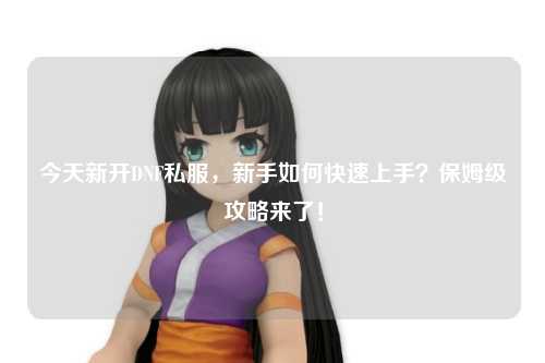 今天新開DNF私服，新手如何快速上手？保姆級攻略來了！