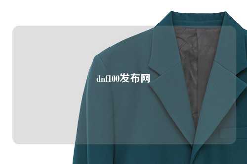 dnf100發布網