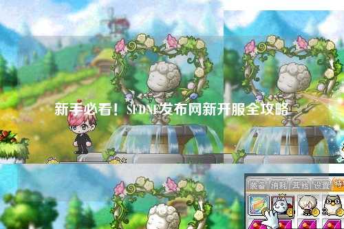 新手必看！SFDNF發布網新開服全攻略