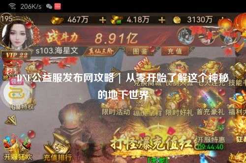 DNF公益服發(fā)布網(wǎng)攻略 | 從零開始了解這個神秘的地下世界