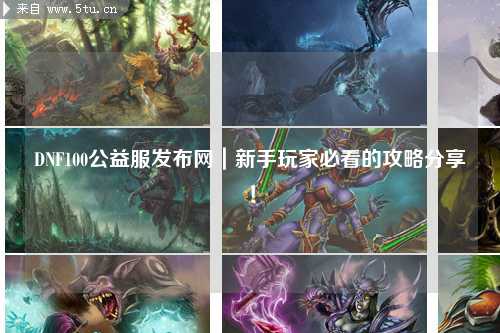DNF100公益服發布網｜新手玩家必看的攻略分享！