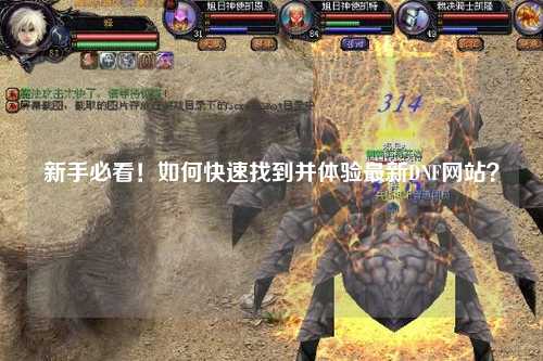新手必看！如何快速找到并體驗最新DNF網站？
